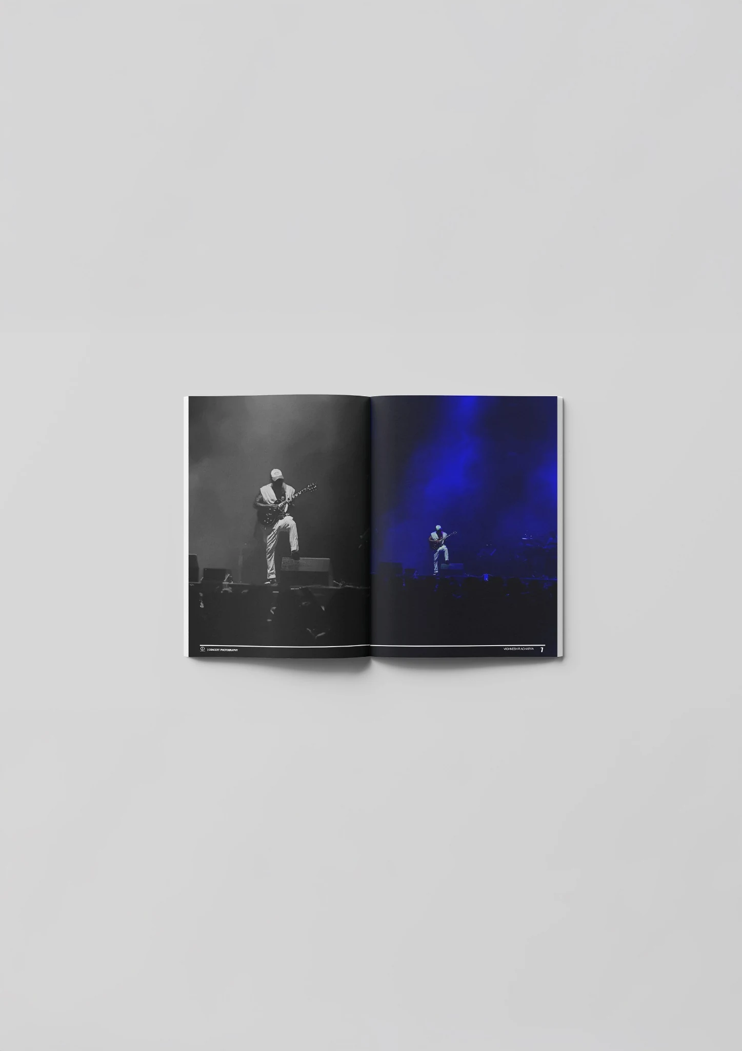 Concert photography project cover